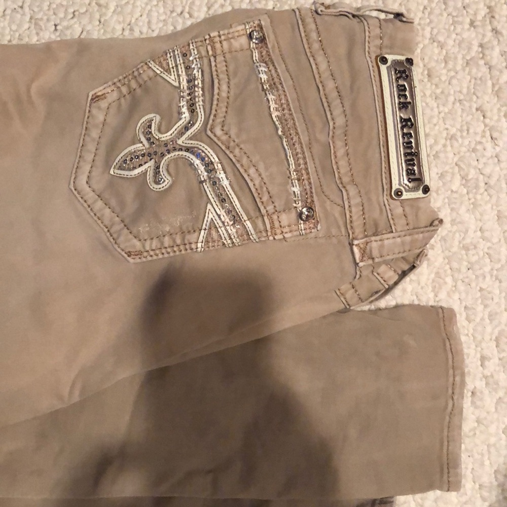 Rock revival ankle skinny